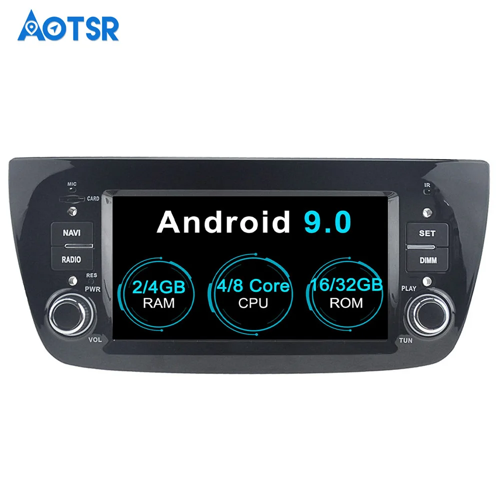 Новейший автомобильный DVD мультимедийный блок Android 9 0 для FIAT DOBLO/Opel Combo/Tour 2010 + с