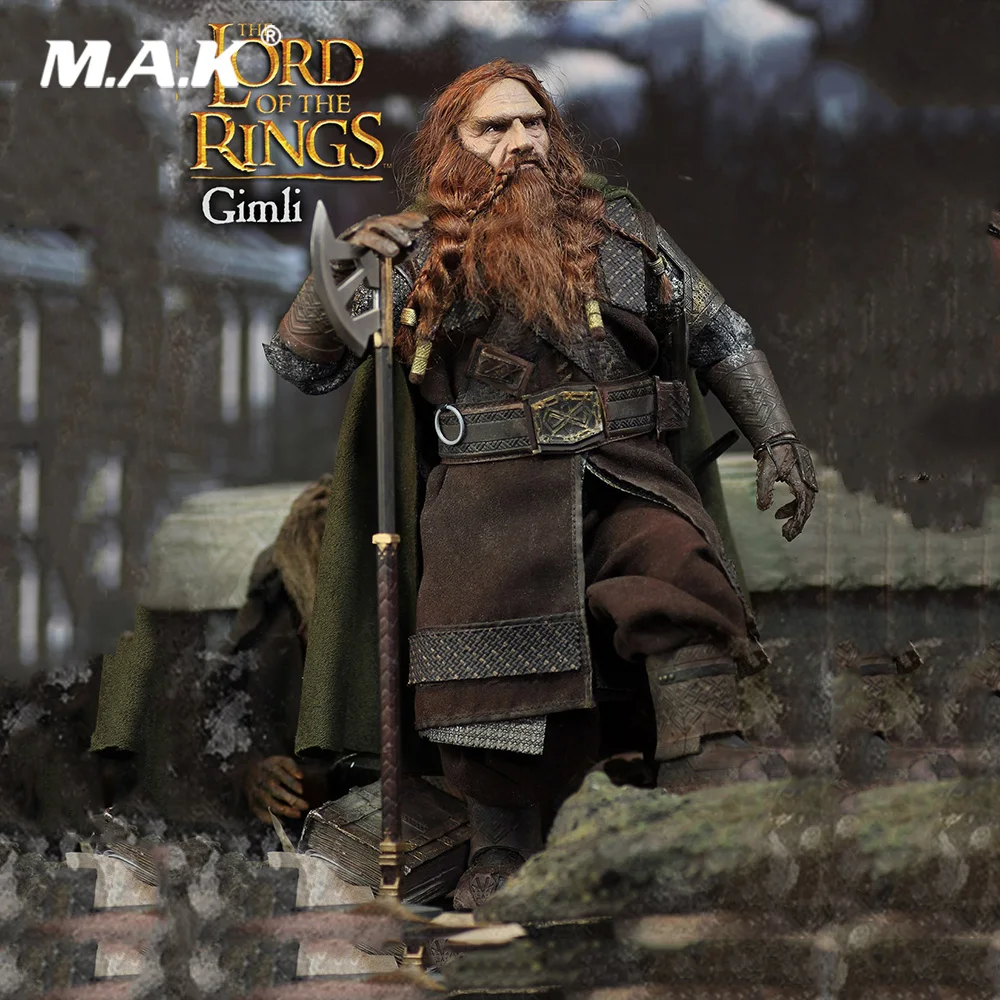 For Collection Full Set Figure LOTR018 The LORD of The RINGS Series Hobbit Gimli Action Figure Doll Toys for Gift For Collection Full Set Figure LOTR018 The LORD of The RINGS Series Hobbit Gimli Action Figure Doll Toys for Gift