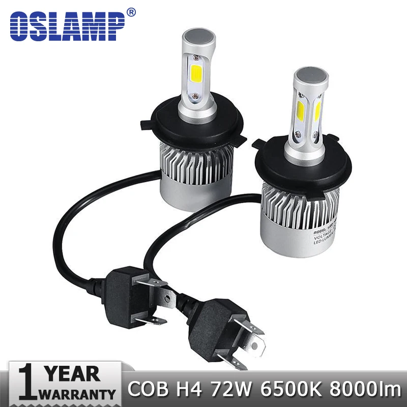 Prix pour Oslamp LED Voiture Phare H4 Salut-Lo Faisceau COB Auto Led Phare ampoule 72 W 8000lm 6500 K Projecteur pour Toyota Honda Nissan BMW Mazda Prix pour Oslamp LED Voiture Phare H4 Salut-Lo Faisceau COB Auto Led Phare ampoule 72 W 8000lm 6500 K Projecteur pour Toyota Honda Nissan BMW Mazda