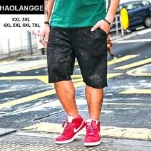 Haolangge брендовая одежда Для мужчин лето с камуфляжным принтом шорты 49