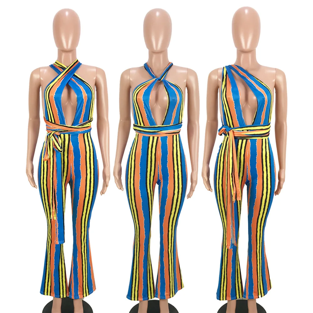 Свободные женский комбинезон на шнуровке комбинезоны лето негабаритных женская одежда