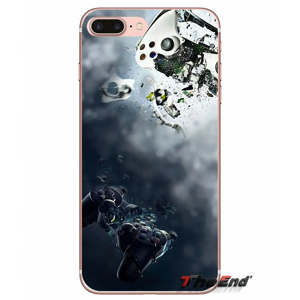 Силиконовый чехол для Samsung Galaxy S3 S4 S5 MINI S6 S7 edge S8 Plus Note 2 3 4 5 Grand Core Prime Playstation Gamepad