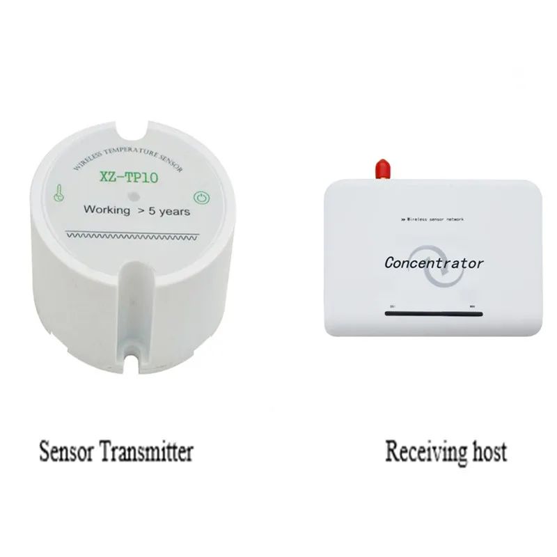 

5-year battery operated 433mhz rf Wireless Temperature Sensor 868mhz 915MHZ Wireless Temperature Logger