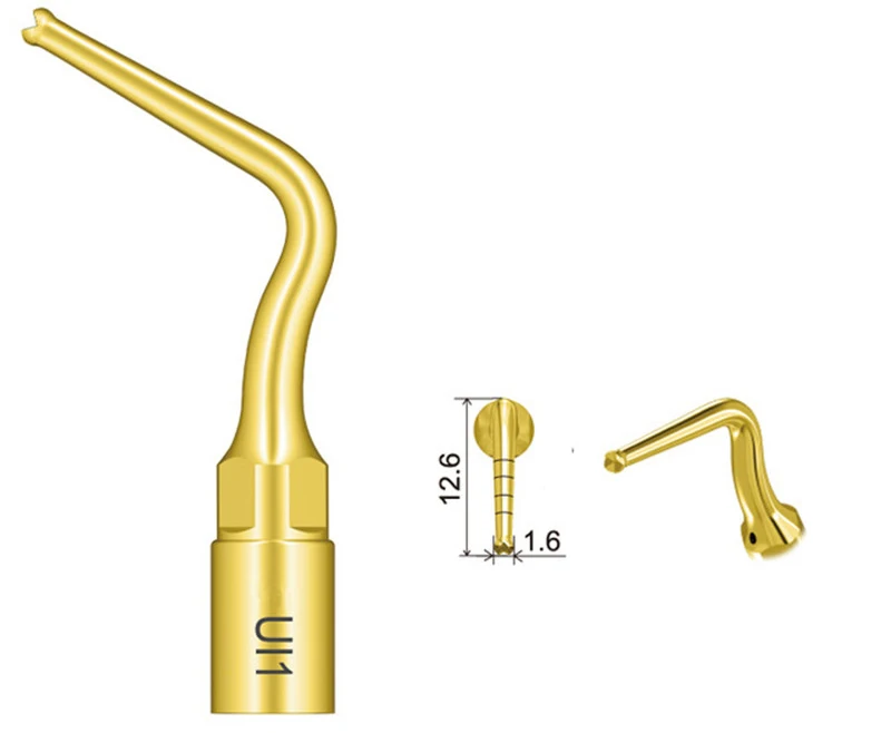 3 шт UI1, имплантатная насадка Стоматологическая пьезо насадка для операций для увеличения площади имплантации, избегайте повреждения мягкой ткани