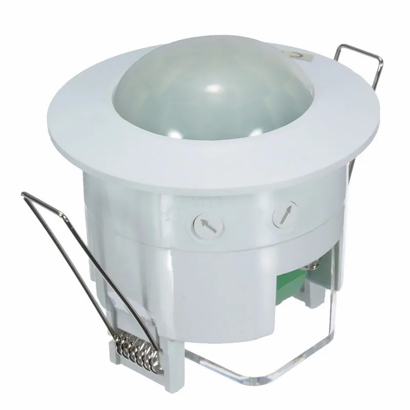 1pcs 360 Degree Mini Recessed PIR Ceiling Occupancy Motion Sensor Detector Switch AC 220V 240V 50Hz