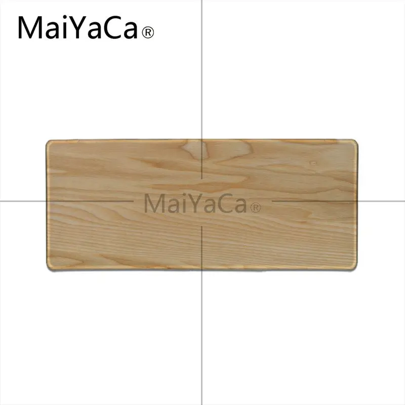 MaiYaCa, дизайн, коричневый, деревянный, для ноутбука, игровые мыши, коврик для мыши, резиновый, большого размера, игровой коврик для мыши, подарок для вашей жены, подруги - Цвет: Lock Edge 40X90cm