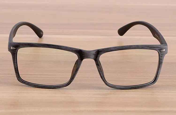Reven очки мужские и женские унисекс с деревянным узором модные ретро оптические очки оправа винтажные очки