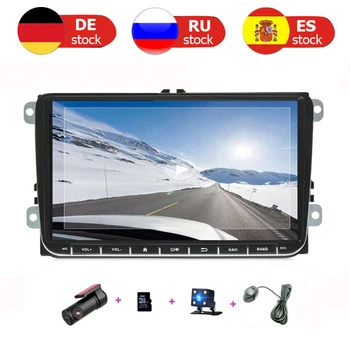 

Car Multimedia GPS Radio Android 2 din for golf 4 5 6 skoda vw polo sedan scirocco cc bora passat b5 b6 b7 Beetle Rapid octavia