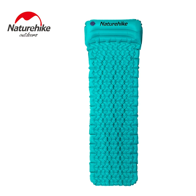 Naturehike في نفخ فراش الرطوبة-غطاء مرتبة ضد الماء مع وسادة مرتبة هوائية TPU التخييم حصيرة وسادة النوم NH17T024-T