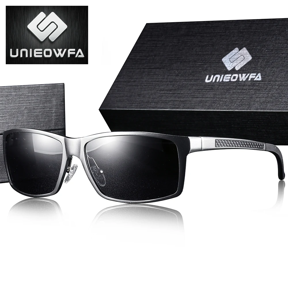 UNIEOWFA Sports Prescription Sunglasses Men Polarized Myopia Sun