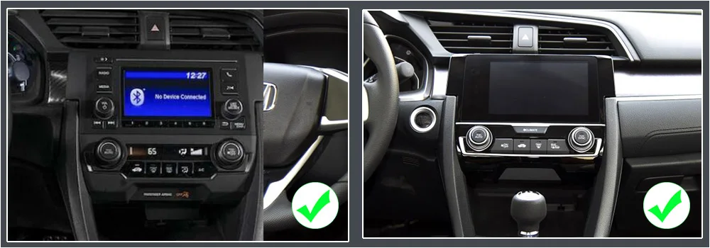 ZaiXi For Honda Civic 2016~2018 2 DIN Android Touchscreen Car Multimedia Player Bluetooth GPS WiFi Navigator FM Radio Player 8