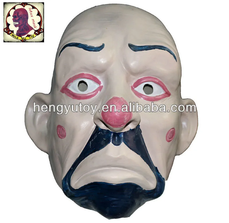 2018 Hot Selling Adult Joker Clown Bank Robber Mask Dark Knight Costume