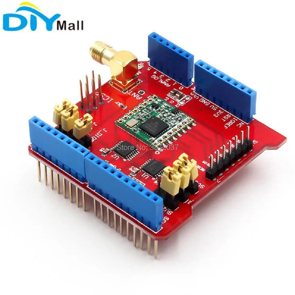 Беспроводной трансивер для Arduino UNO Mega2560 Leonardo DUE 433 МГц 915 868 МГц|Модули умного дома| |