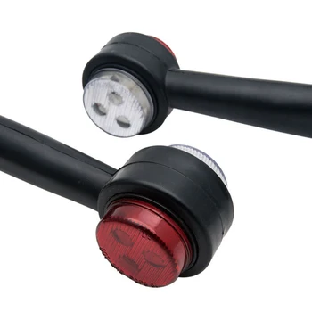 

Exterior Side marker lights Parts Sealed Waterproof Accessories Replacement 1 pair Trailer Bulb Lamps