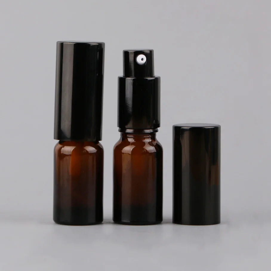 Merx Beauty оптовая продажа 20 шт 10 мл глянцевый коричневый с евро капельным дозатором