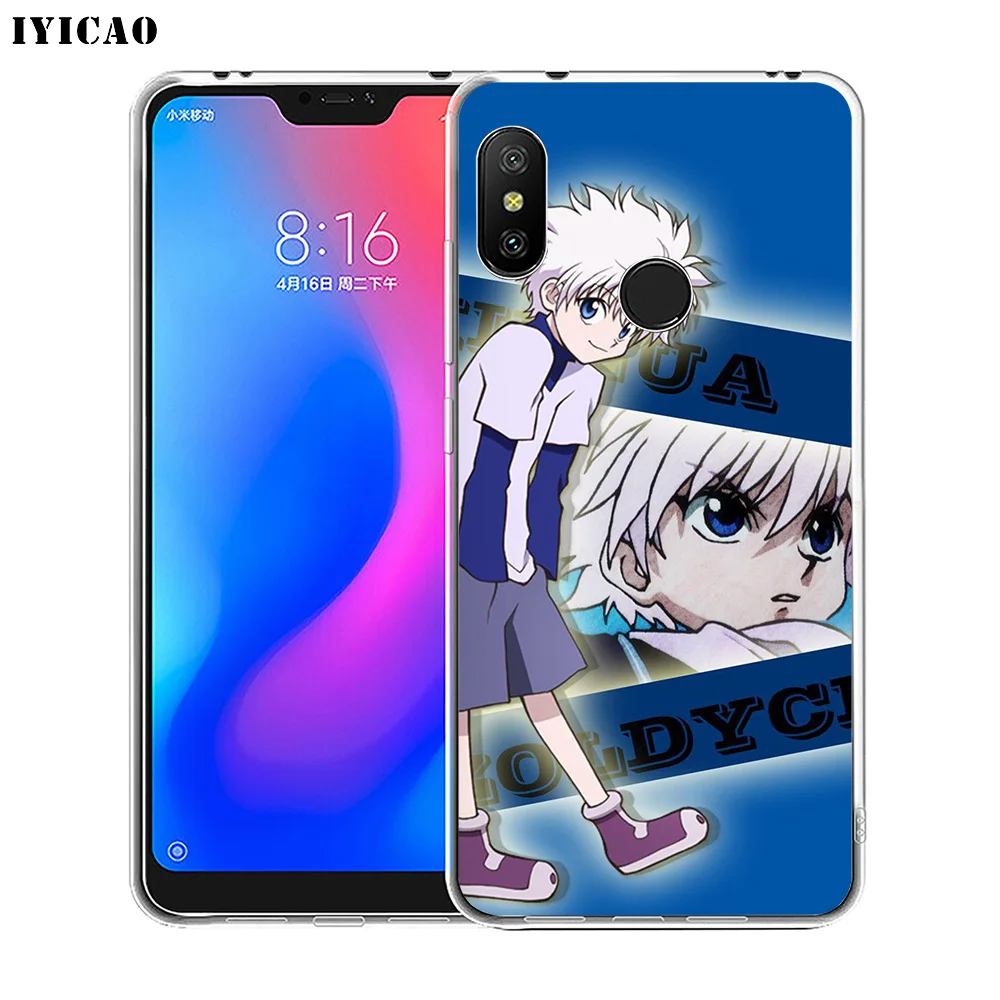 Чехол для телефона IYICAO Killua Zoldyck hunter x мягкий силиконовый чехол Xiaomi Redmi 4A 5A 6A Note 7 6 5 Pro