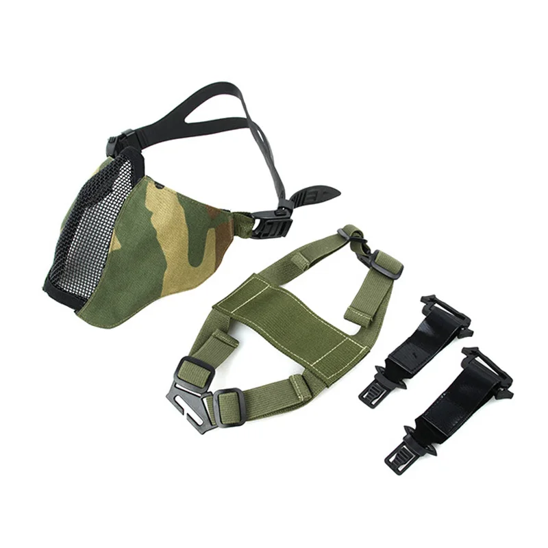 TMC2589 Airsoft Пейнтбол PDW мягкая сторона 2,0 Tictical WL половина уход за кожей лица Matal сетки Ma sk
