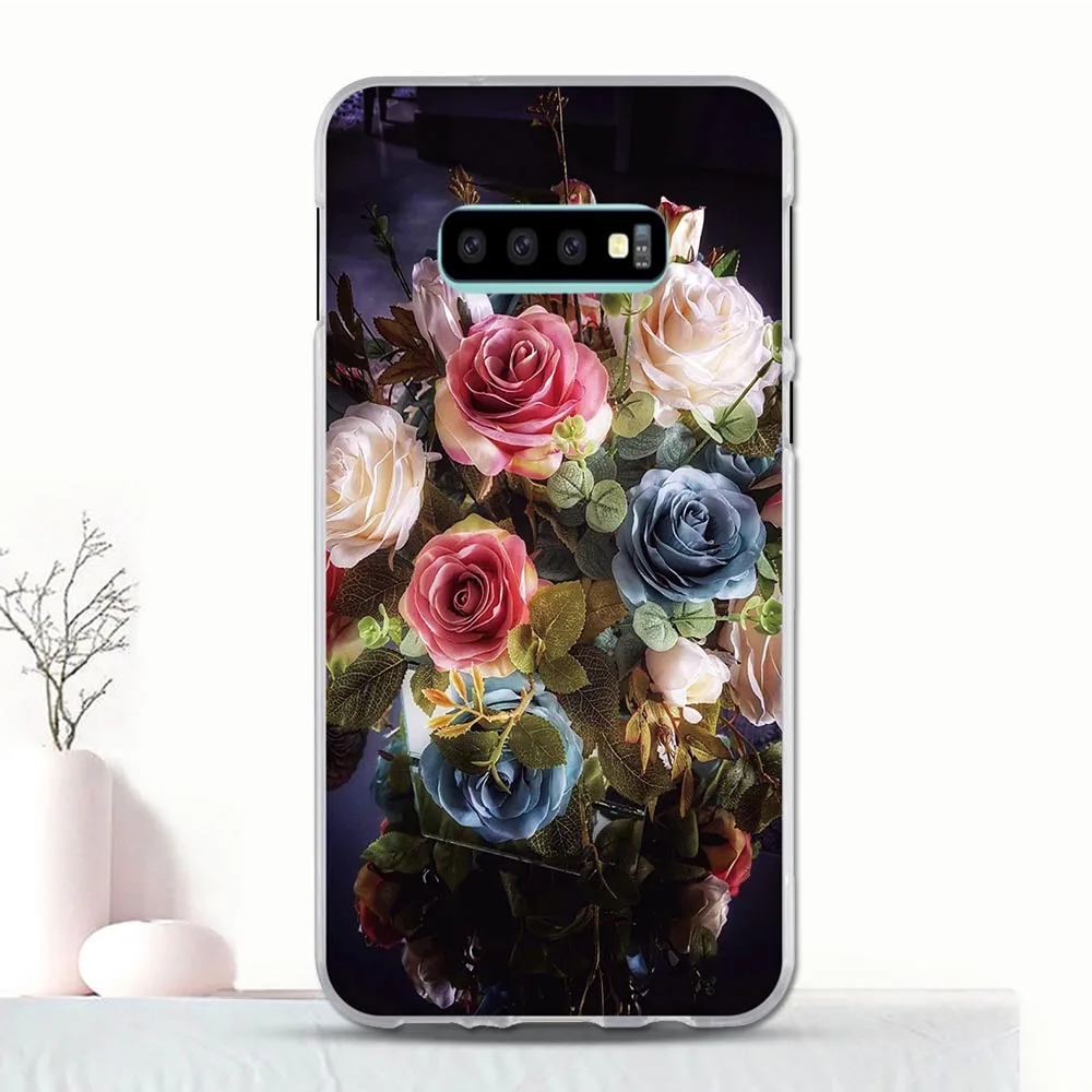3D рельефный принт для Samsung Galaxy S10e силиконовый чехол S10 телефона бампер Plus