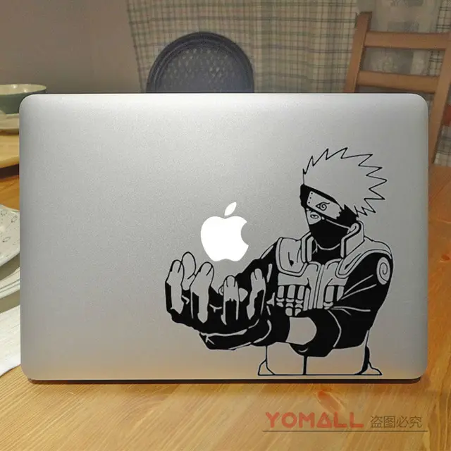 Naruto Kakashi Anime Vinyl Laptop Decal for Apple Macbook ...