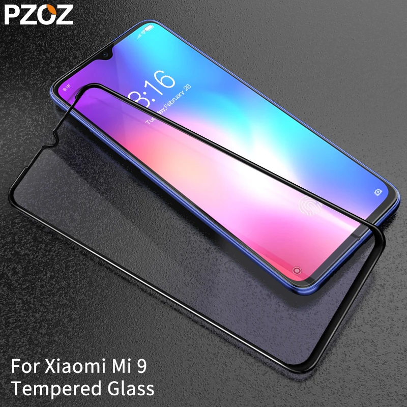 Закаленное стекло PZOZ для xiaomi mi 9 Защитная пленка экрана mi9 с полным покрытием