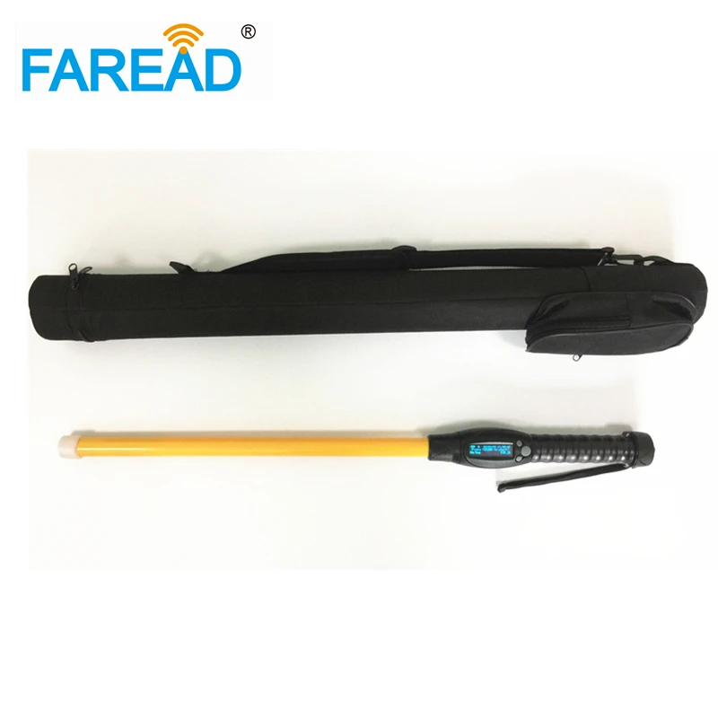 Rugged ISO11784 11785 Bluetooth and USB NAIT(NZ)/ NLIS(AU) FDX-B HDX Cattle tag scanner Animal stick reader for livestock farm