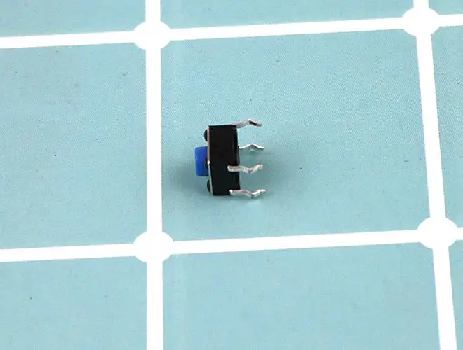 10 шт. 6*6*5 мм синий сенсорный выключатель 4 фута micro 6x6x5 миниатюрные электромагнитные Духовка аксессуары ключ выключатель панели
