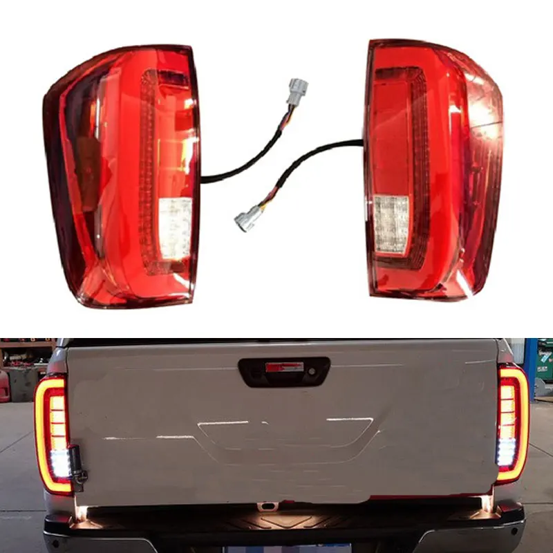 

LED Tail Light Lamps for NISSAN NAVARA NP300 2015-2018 Rear Parking Reverse Day Light Pichup LED Turn Signal Lamps Auto Exterior