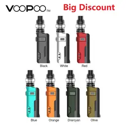 Большая скидка оригинальный 80 Вт VOOPOO REX TC комплект с 2 мл UFORCE танк распылитель E-cig вейп набор VS перетащите 2/Luxe комплект