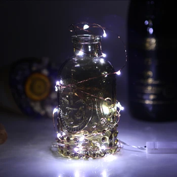 

20pcs/lot 16.4 Ft 50 Led Fairy Lights Battery Operated Indoor Outdoor String Light for Bedroom Wedding Dorm Decoration 9 Colors