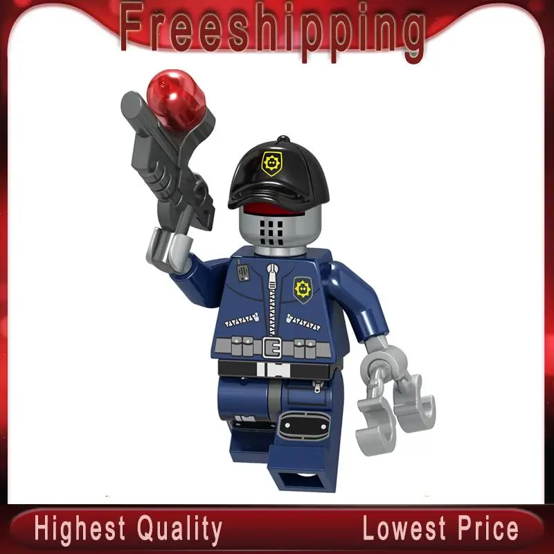 

Ninjagoes Buiding Blocks Bricks Robo Swat Freddie Mercury Ninjagoes Movie Action Figures Friends Children ToysL015