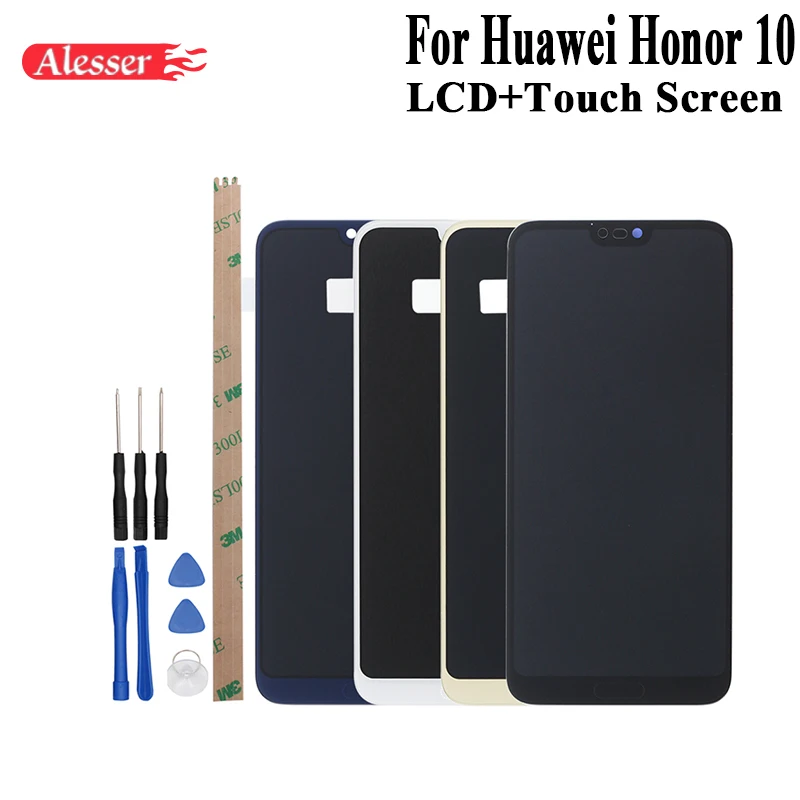 ЖК-дисплей и сенсорный экран Alesser для Huawei Honor 10 запасные части с инструментами
