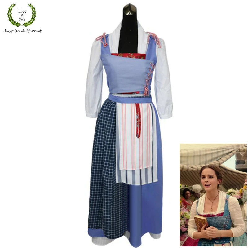 Halloween Movie Beauty And The Beast Princess Belle Maid Blue Dress Emma Watson Dress Princess Belle Housemaid Costumes Movie Tv Costumes Aliexpress Halloween Movie Beauty And The Beast Princess Belle Maid Blue Dress Emma Watson Dress Princess Belle Housemaid Costumes Movie Tv Costumes Aliexpress