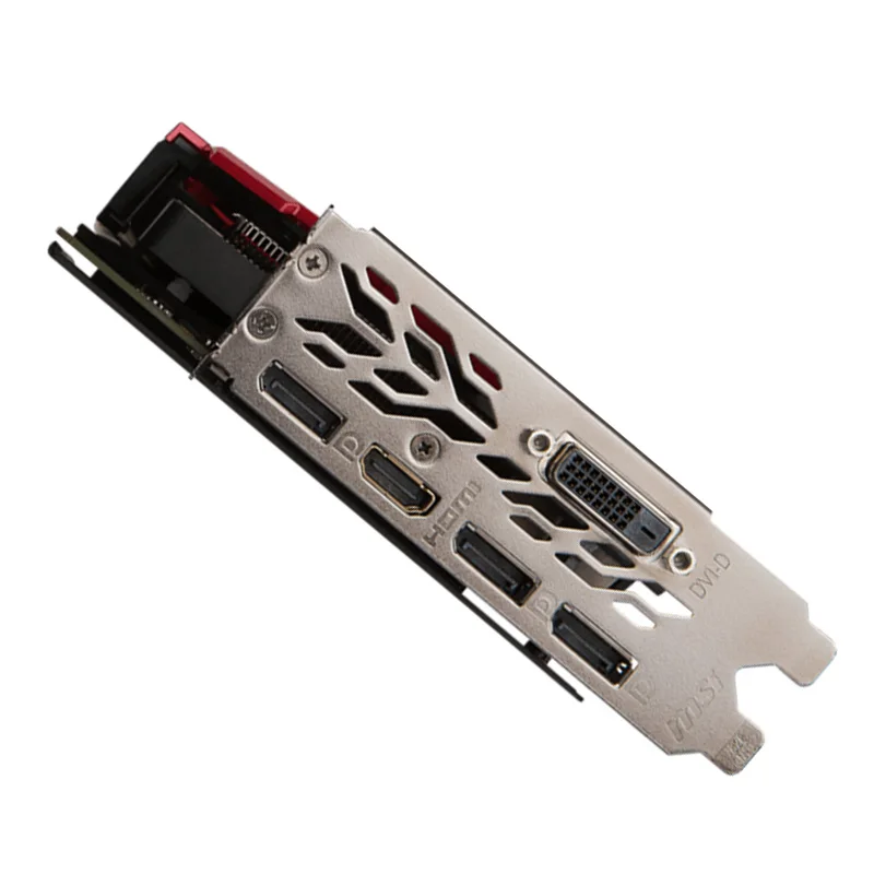 Mining MSI GTX1060 GAMING X 6 Гб Видео карта для ETH 1594 1809 МГц/8100 МГц 192Bit GDDR5 PCI E 3 0 DP + HDMI DVI Графика