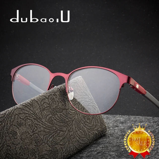 Cheap Alloy Eyeglasses Frame Women Brand Designer Round Spectacles Optical Clear Computer Myopia Eyewear Frames High Quality #HQ03-20