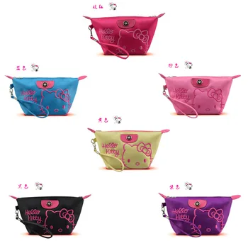 

Embroidery Pu Leather Cosmetic Storage Bag Organizer