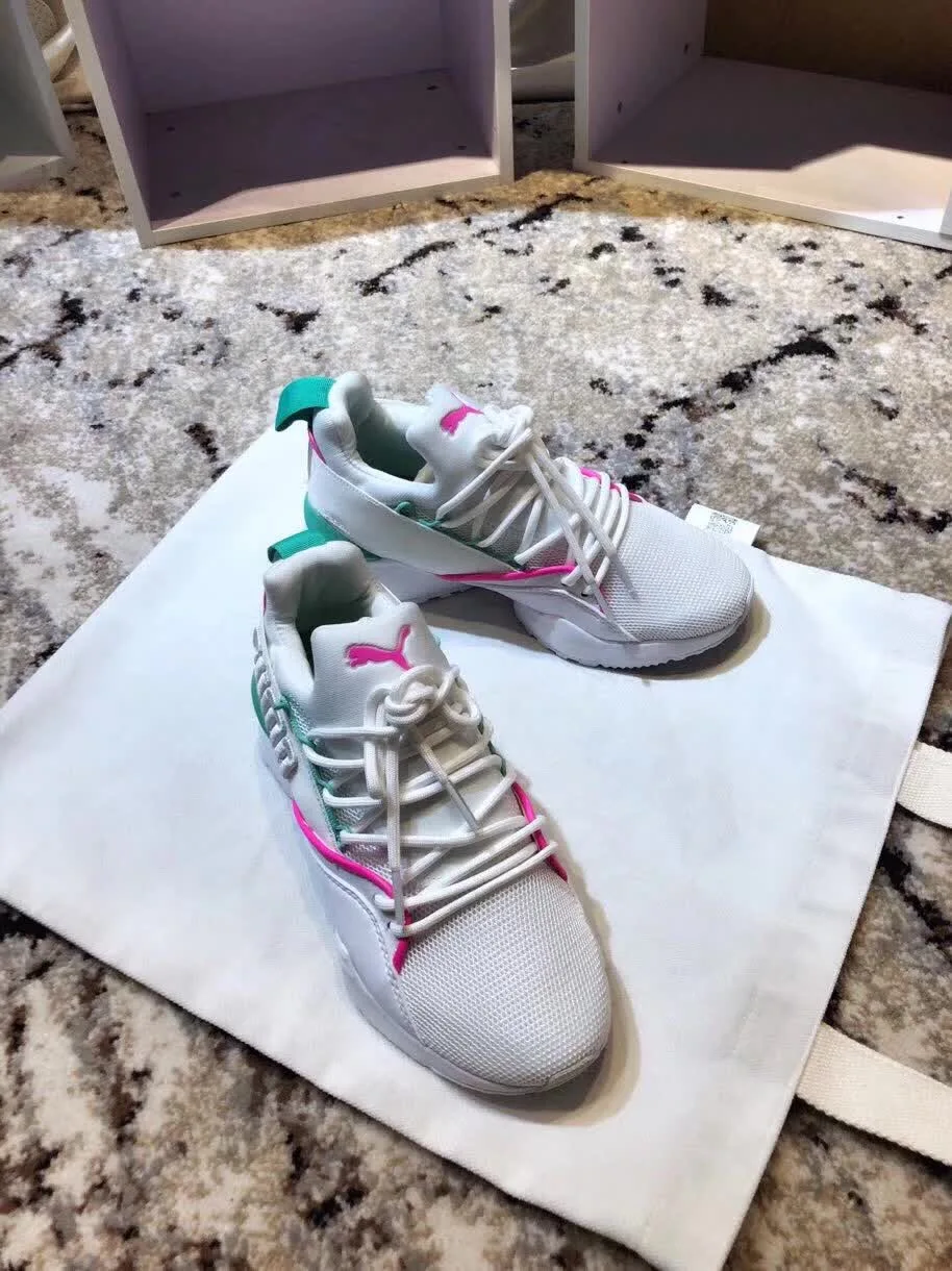 HOT 2018 PUMA Women's Muse Echo Satin EP Sneakers Badminton shoes Size 36-40 HOT 2018 PUMA Women's Muse Echo Satin EP Sneakers Badminton shoes Size 36-40