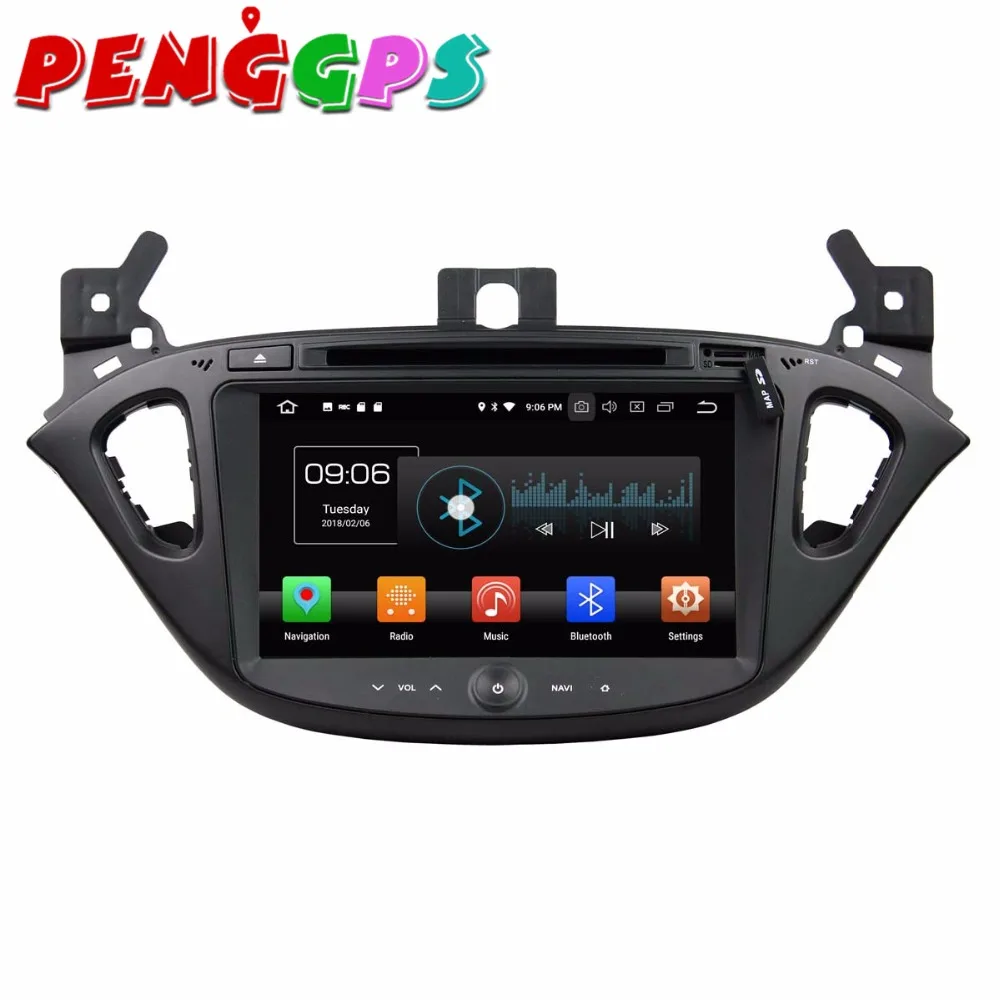 Clearance Android 8.0 7.1 Car DVD Player GPS Navigation Headunit For OPEL CORSA 2015 2016 2017 2018 Car Stereo Auto Multimedia Satnav Auto 5