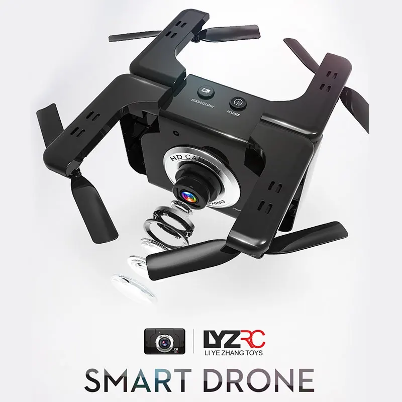 

RC Drone Helicopter WIFI FPV 4CH 6-Axis Gyro HD 720P Drone App Control Mini Aircraft Drone Toys Dron Professional Xmas Gift L600