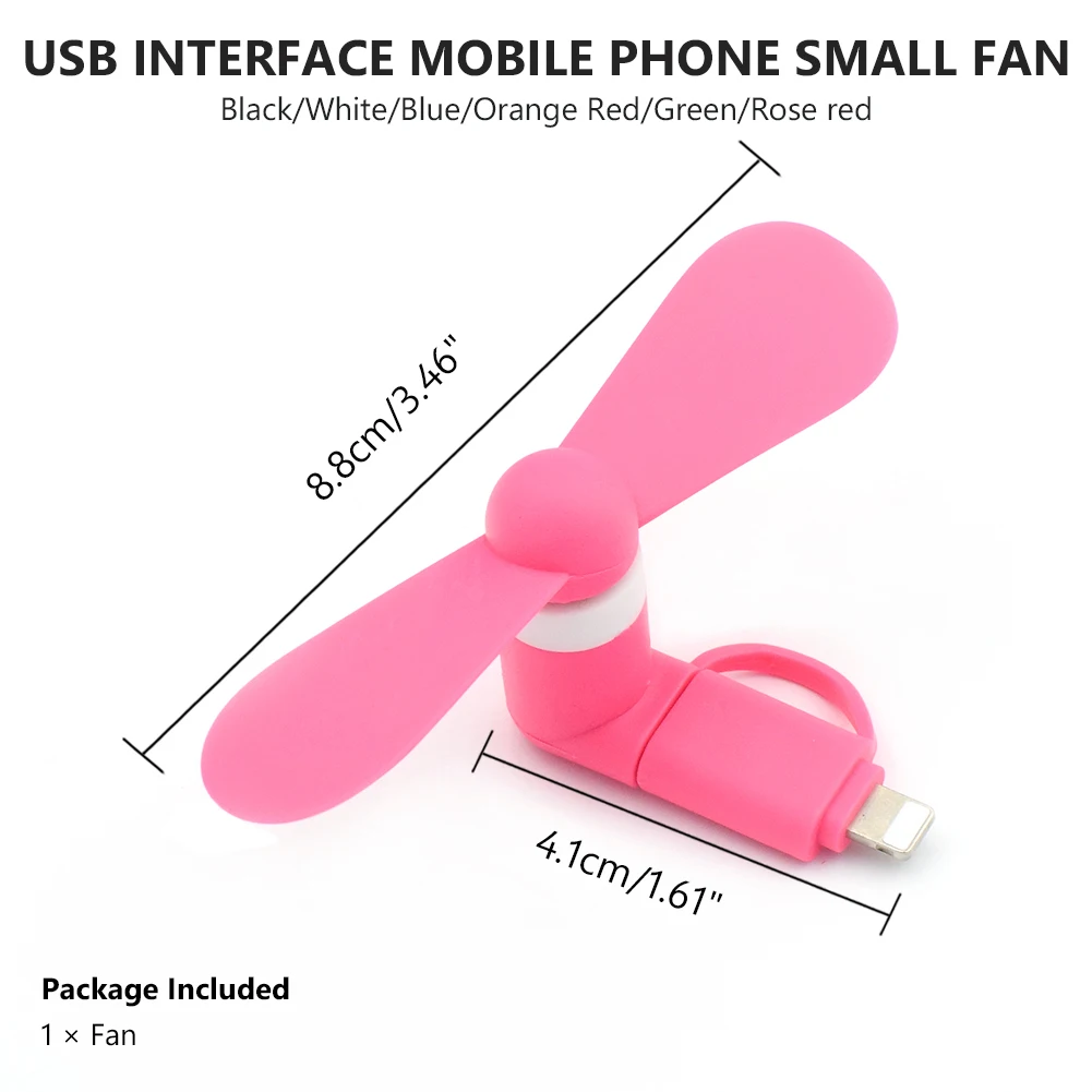 YCDC портативный 5 в мини USB Вентилятор Кулер смартфон для IPhone 5 6 6s 7 Plus ручной телефон вентилятор охлаждения для samsung Xiaomi Android