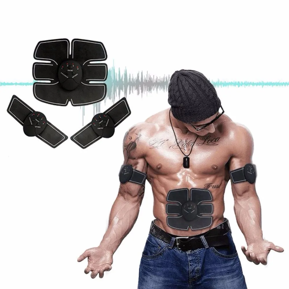 Abdominal Muscle Training Stimulator Device Wireless EMS Belt Gym