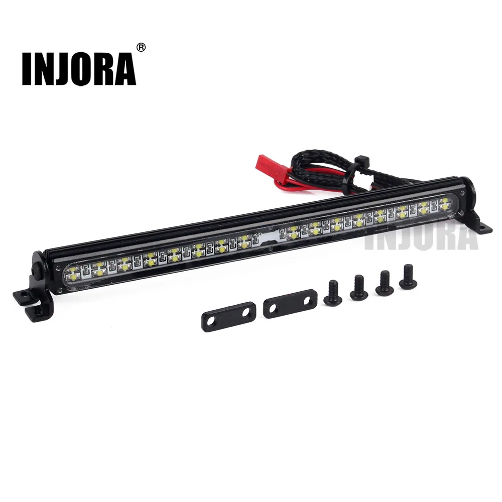 Tanie Trx4 Metal LED lampa dachowa światło Bar dla 1 10 gąsienica rc Traxxas Trx 4 Trx 4 SCX10 90027 i SCX10 II 90046 90047