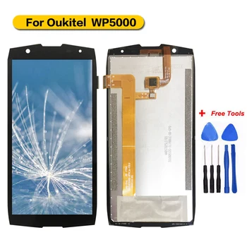 

For Oukitel WP5000 Display+Touch Screen Assembly Screen For WP5000 100% Tested with Free Tools