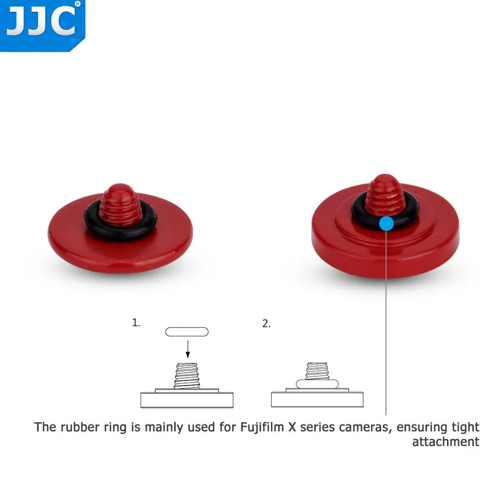 JJC 2 шт. металлическая мягкая кнопка спуска затвора для Fujifilm X-E3/X-100F/X-T20/sony/Canon/Panasonic/Olympus/Nikon аксессуары для камер