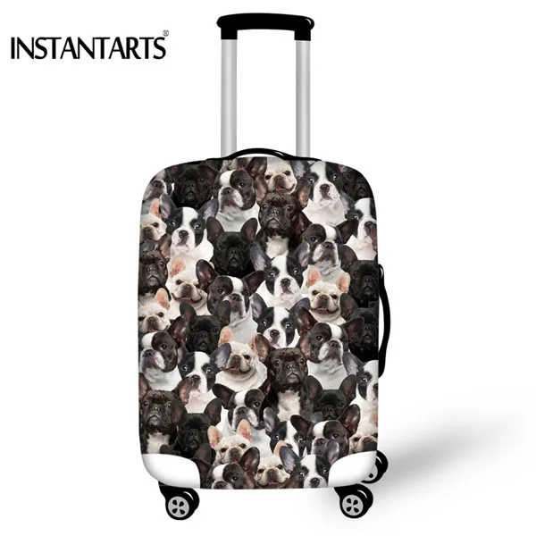 INSTANTARTS золотой ретривер собака печати чемодан защитные чехлы применяются к 18 20 22 24 26 28 30 дюймов чемодан туристические аксессуары - Цвет: CC3312