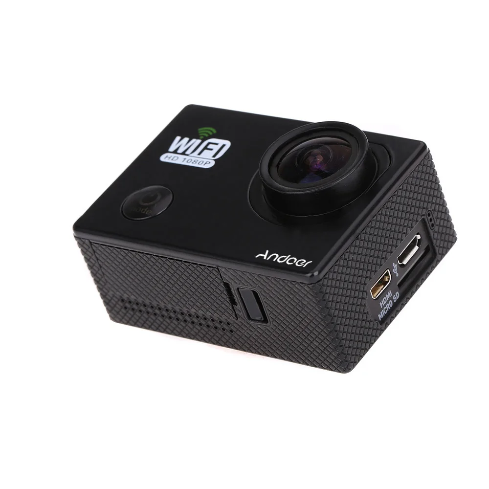 1080P Full HD мини-камера Wifi Спортивная Экшн-камера 12MP 170 градусов широкоугольный объектив Открытый велосипедный шлем DV мини видеокамера Автомобильный видеорегистратор
