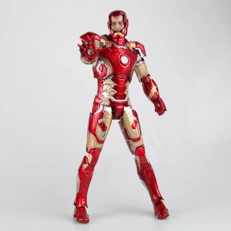 ПВХ экшн фигурки HC Iron Man Mark XLII Gloden игрушки|Игровые и трансформеры| |