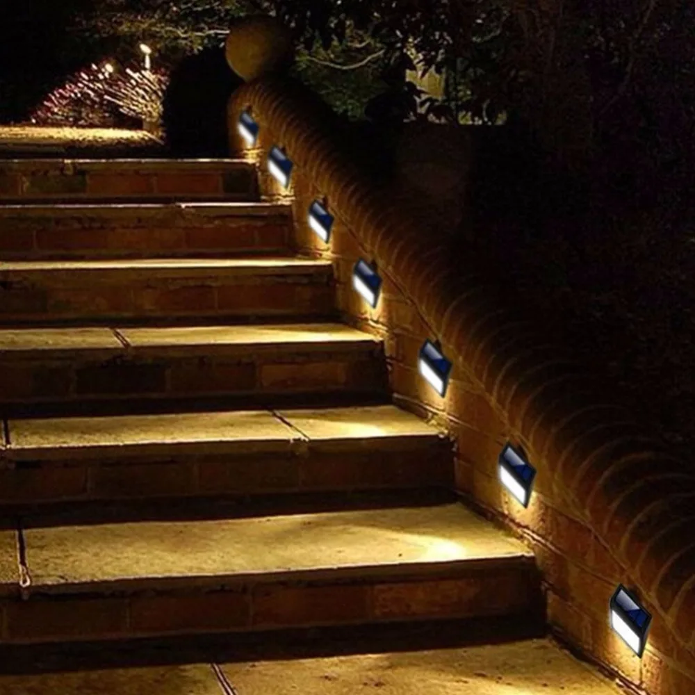 Us 13 99 Solar Ed Wall Light 6 Led Mount Garden Path Lamp Step Lights Outdoor Patio Gutter Fence Lighting For In Us 13 99 Solar Ed Wall Light 6 Led Mount Garden Path Lamp Step Lights Outdoor Patio Gutter Fence Lighting For In