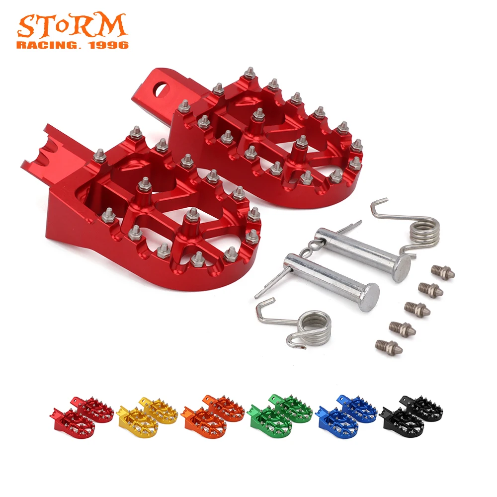 Универсальные подножки с ЧПУ педали для Honda CRF50 CRF70 CRF110 XR50 XR70 XR110 Apollo KAYO Xmotor