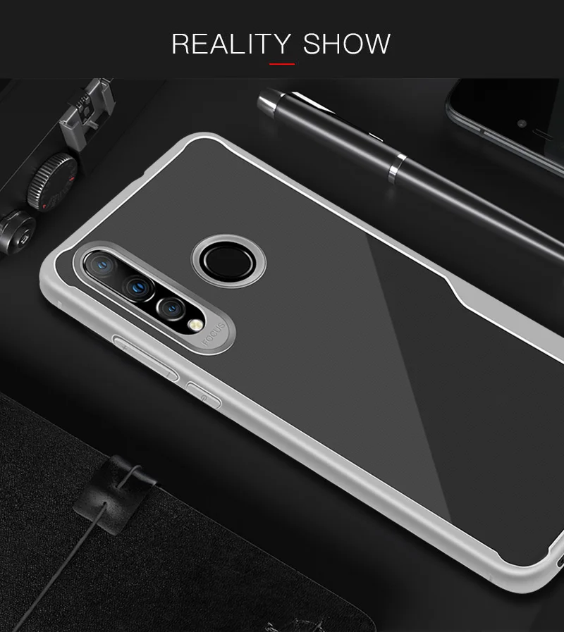 KHW2080_15_JONSNOW Soft Case for Huawei Nova 4 Transparent Anti-knock Protect Cases Soft Glue All-inclusive Back Cover