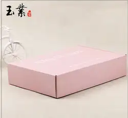 Коробка гофрированной бумаги для транспортировки и картонная коробка с логотип печатных, 1000 шт./компл